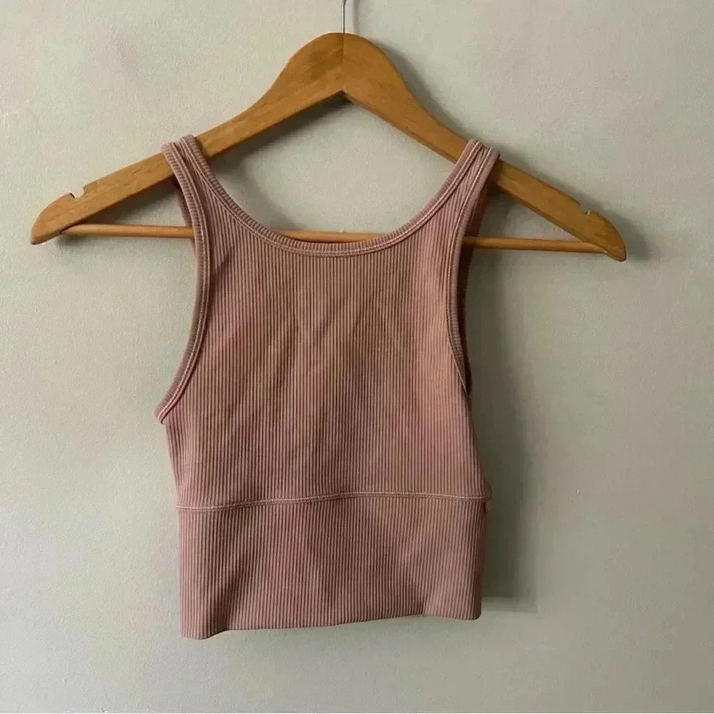 Lululemon Power Pivot Ribbed Tank Top 4 - Picture 4 of 7